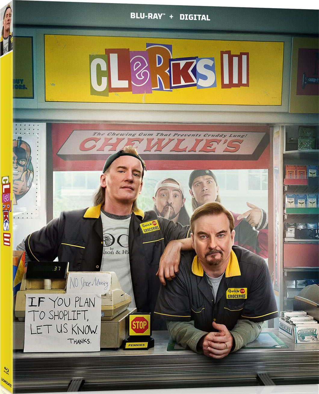 Clerks III (2022) de Kevin Smith - front cover