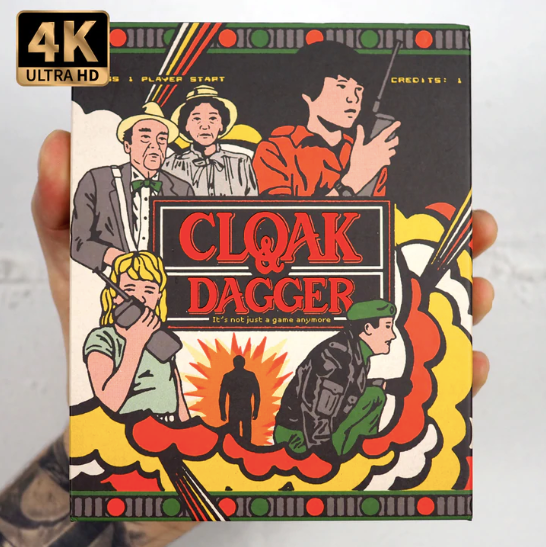 Cloak & Dagger 4K (1984) de Richard Franklin - front cover
