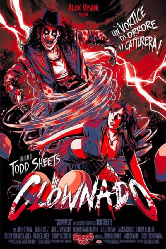 Clownado (2019) de Todd Sheets - front cover