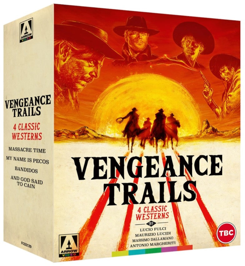Coffret US (Uncut) Vengeance Trails: Four Classic Westerns (1966-1970) - front cover