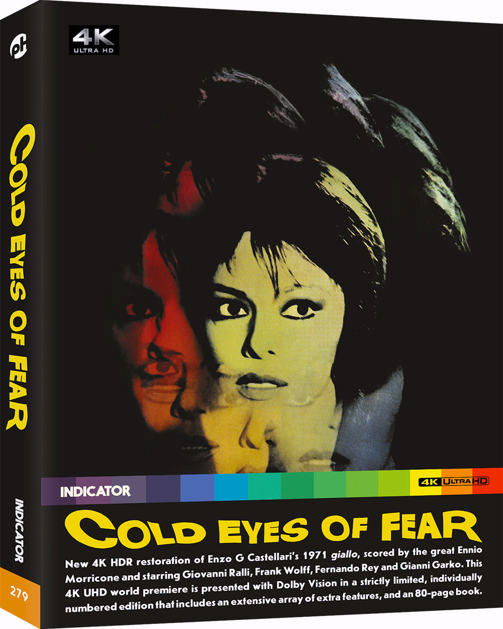 Cold Eyes of Fear 4K (1971) de Enzo G. Castellari - front cover