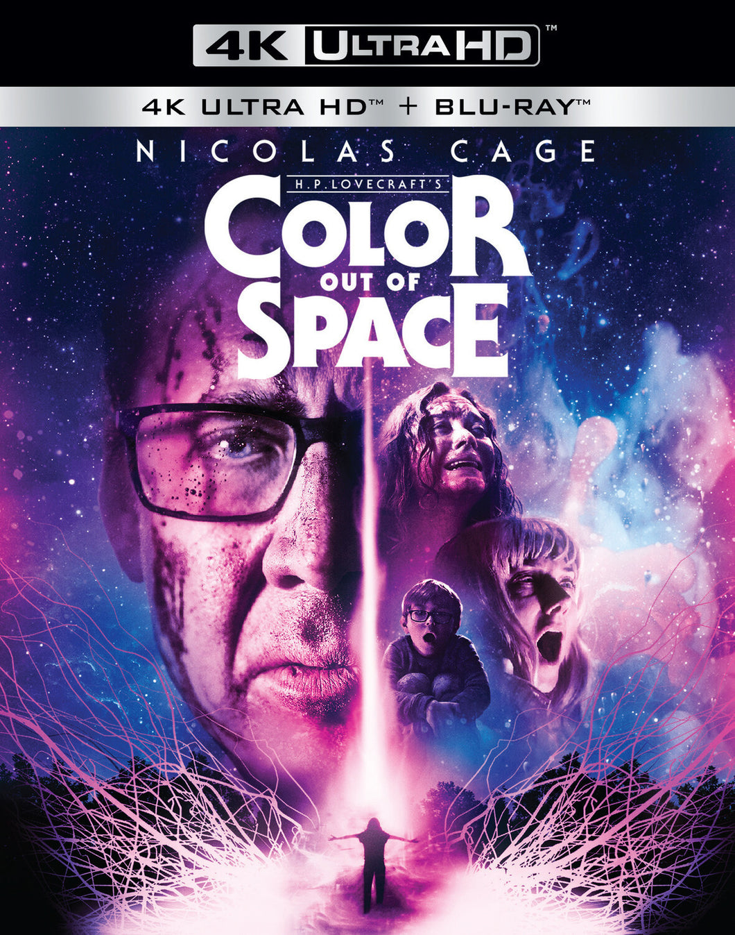 Color Out of Space 4K (2019) de Richard Stanley - front cover