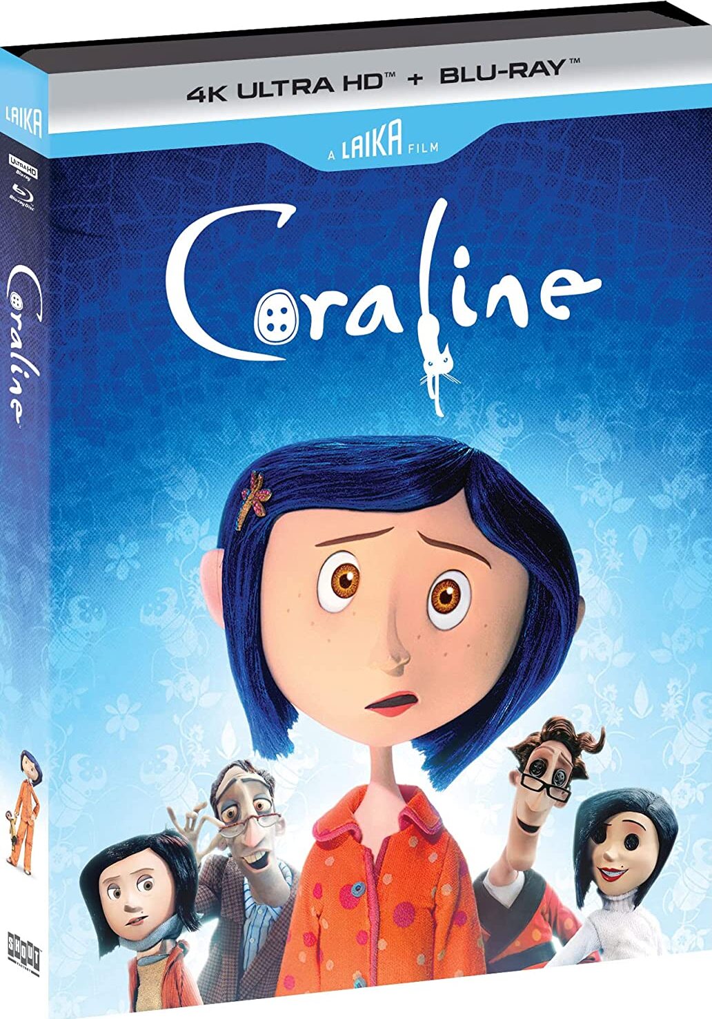 Coraline 4K (2009) de Henry Selick - front cover