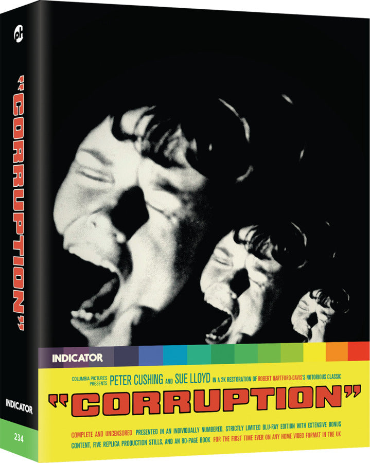 Corruption (1968) de Robert Hartford-Davis - front cover