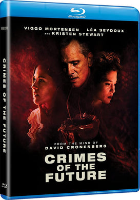 Crimes of the Future (2022) de David Cronenberg - front cover