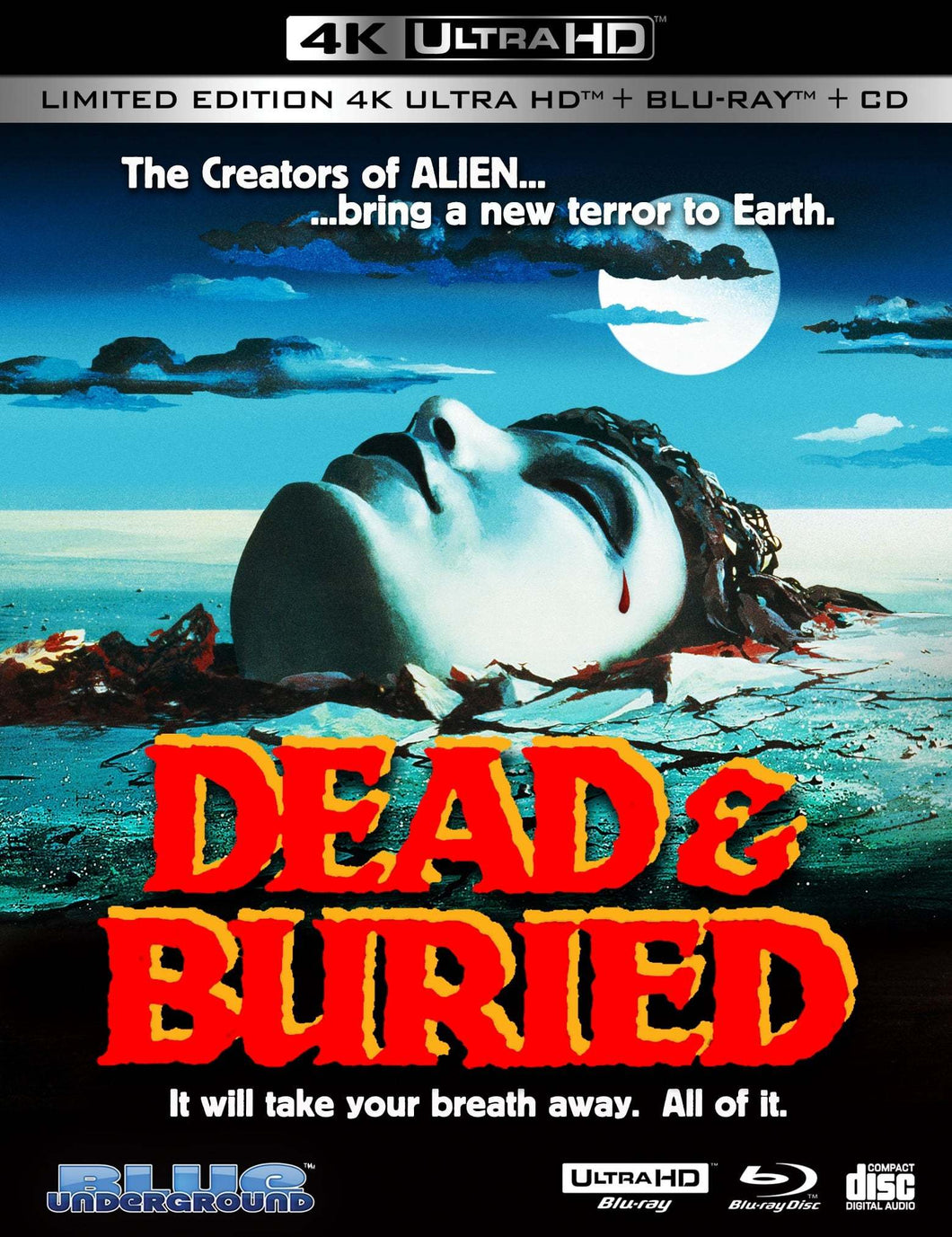 Dead & Buried 4K (cover A) (1981) de Gary Sherman - front cover