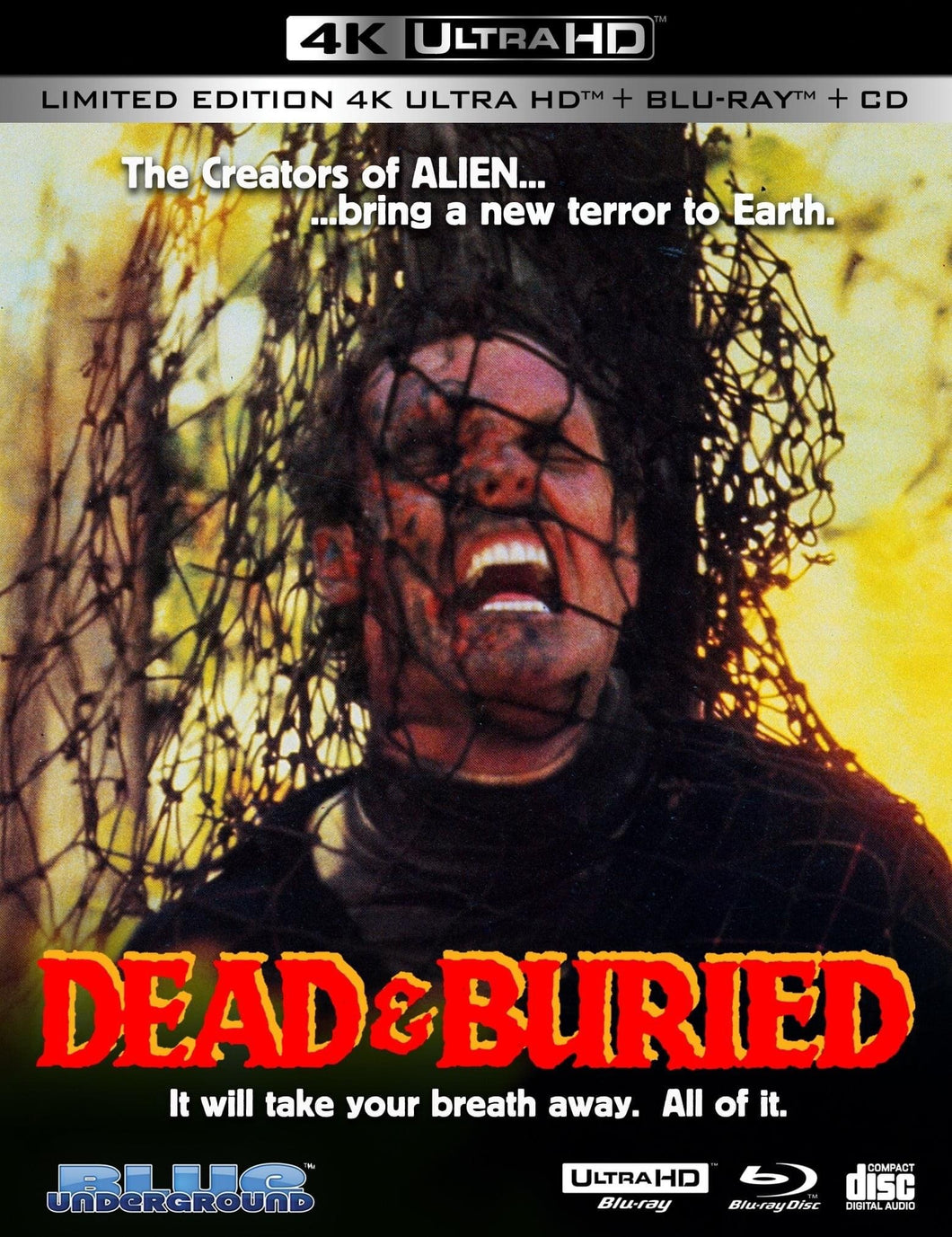 Dead & Buried 4K (cover B) (1981) de Gary Sherman - front cover