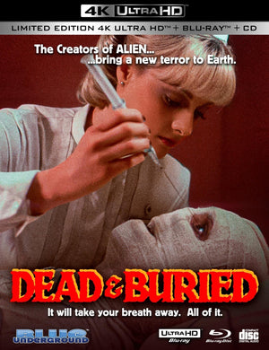 Dead & Buried 4K (cover C) (1981) de Gary Sherman - front cover