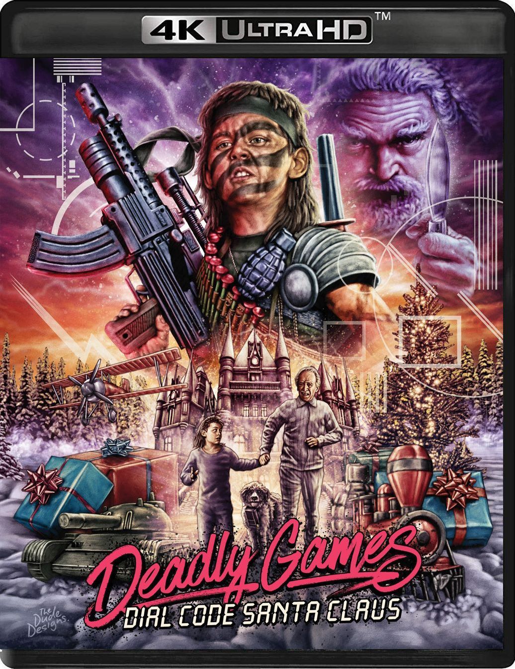 Deadly Games 4K (1989) de René Manzor - front cover