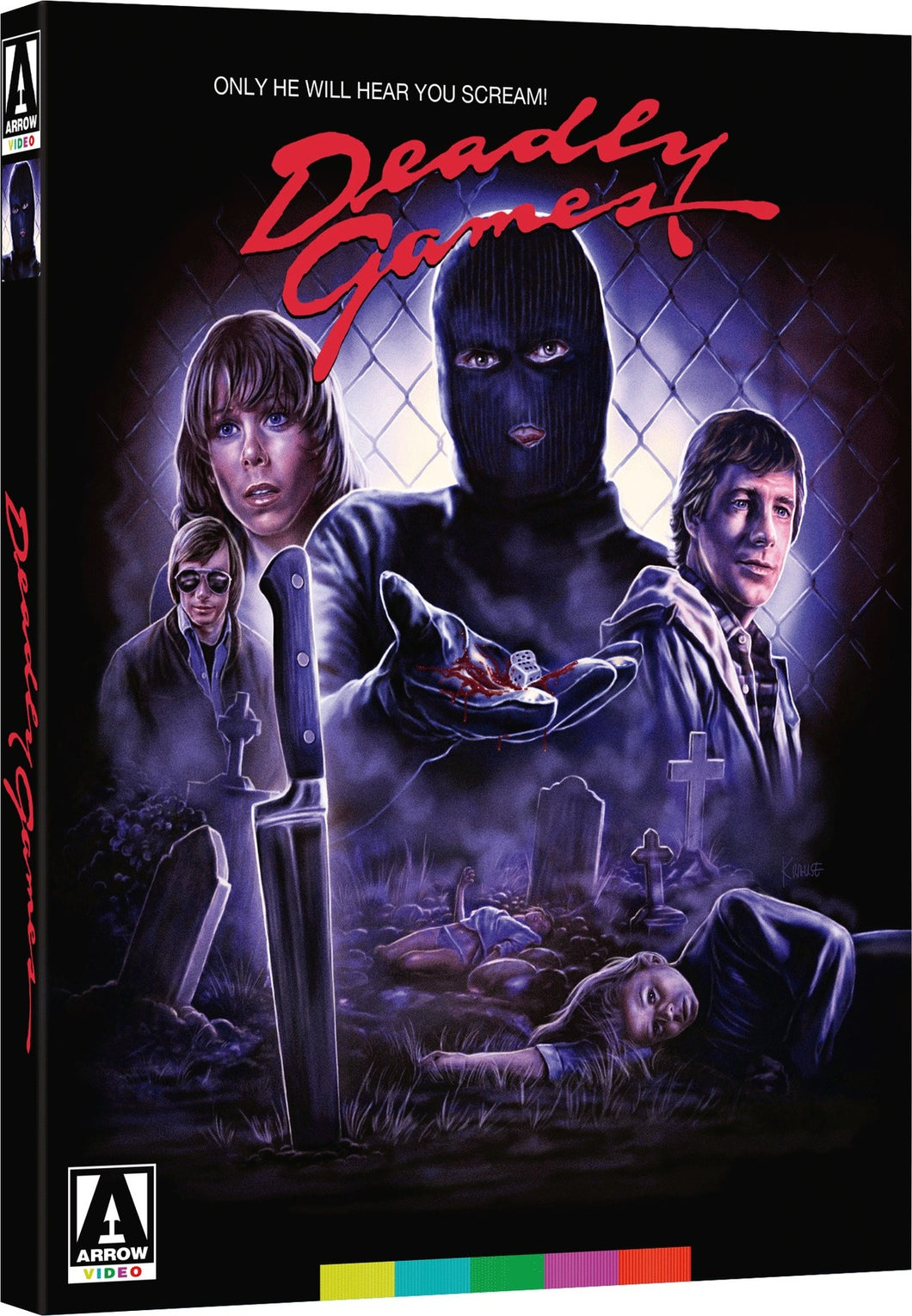 Deadly Games (1982) de Scott Mansfield - front cover