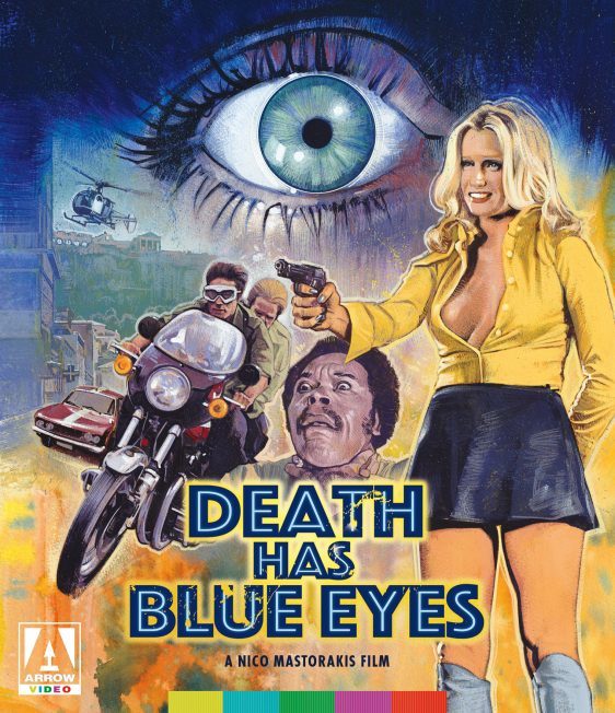 Death Has Blue Eyes (1976) - front cover