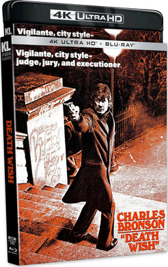 Death Wish 4K (1974) de Michael Winner - front cover