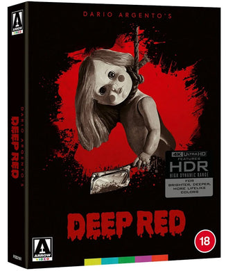 Deep Red 4K (1984) de Dario Argento - front cover
