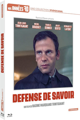 Défense de Savoir (1973) de Nadine Trintignant - front cover