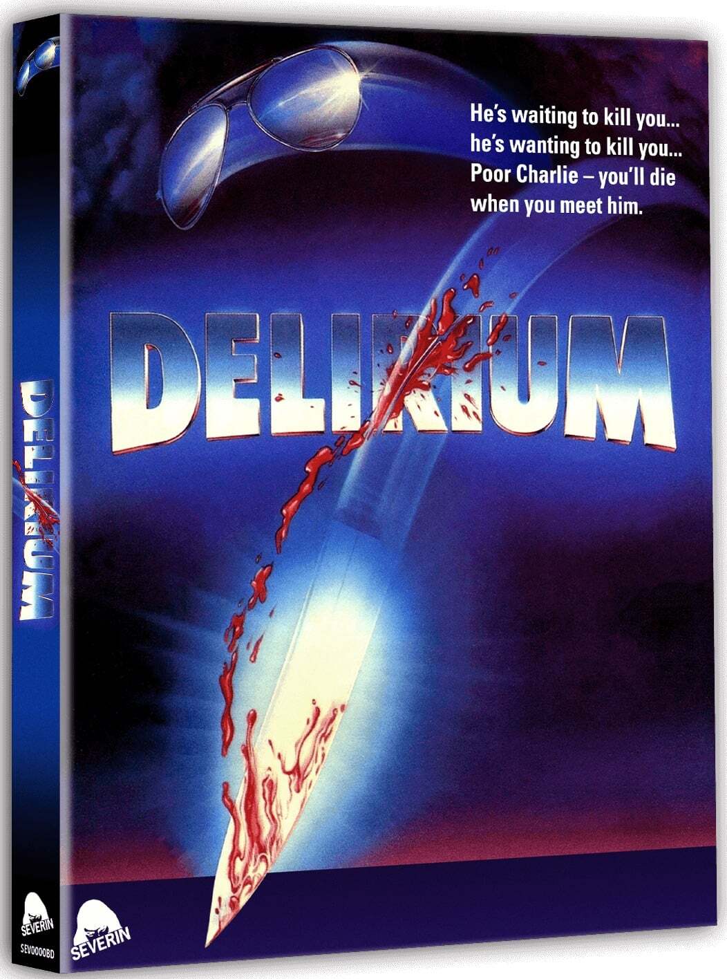 Delirium (1979) de Joseph Ellison - slip cover