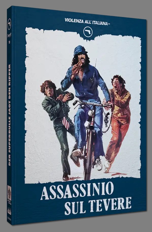 Der Superbulle jagt den Ripper (Assassination on the Tiber) (1979) de Bruno Corbucci - front cover