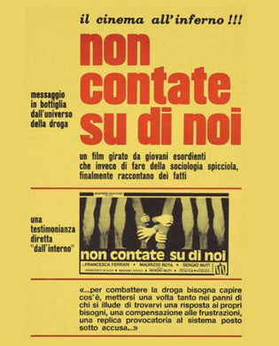 Don't Count on Us (aka Non contate su di noi) (1978) de Sergio Nuti - front cover