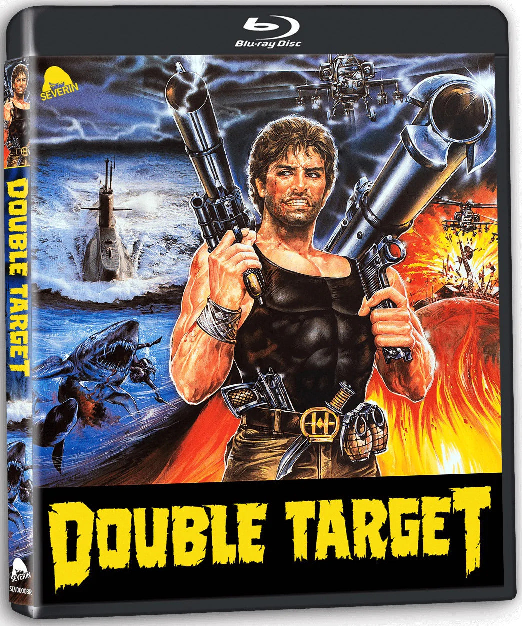 Double Target (1987) de Bruno Mattei - front cover