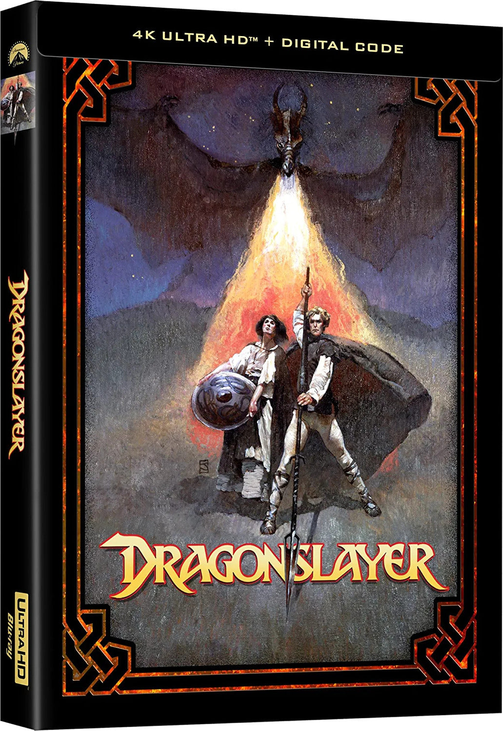 Dragonslayer 4K Steelbook (STFR) (1981) de Matthew Robbins - front cover