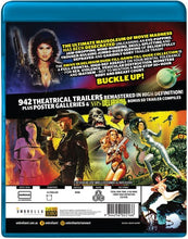 Load image into Gallery viewer, Drive-In Delirium The Ultimate Dusk to Dawn to Dusk Trailer Marathon (2016-2021) back cover
