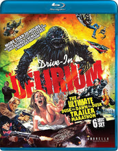 Carica l&#39;immagine nel visualizzatore di Gallery, Drive-In Delirium The Ultimate Dusk to Dawn to Dusk Trailer Marathon (2016-2021) front cover
