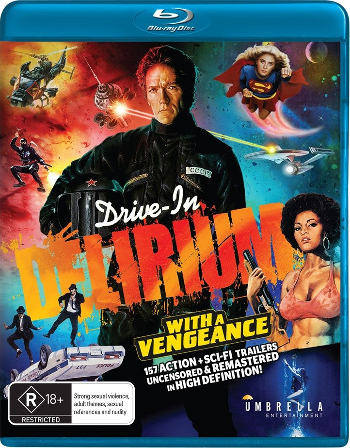 Drive-In Delirium: With a Vengeance (2019) - front cover