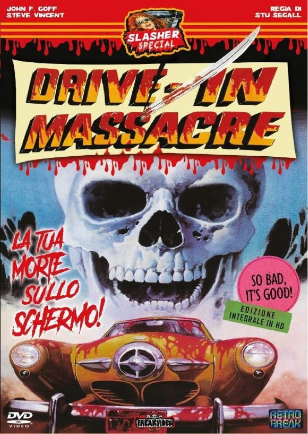 Drive-In Massacre (1976) de Stu Segall - front cover