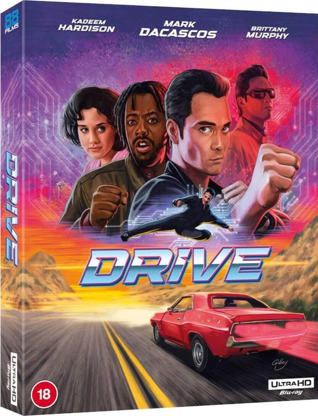 Drive 4K (1997) de Steve Wang - front cover