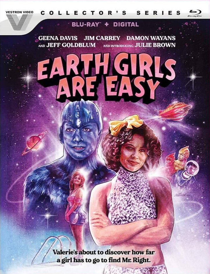 Earth Girls Are Easy (1988) de Julien Temple - front cover