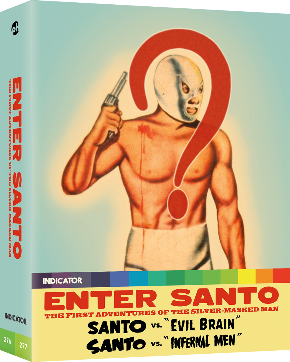 Enter Santo: The First Adventures of the Silver-Masked Man (1961) de Joselito Rodríguez - front cover