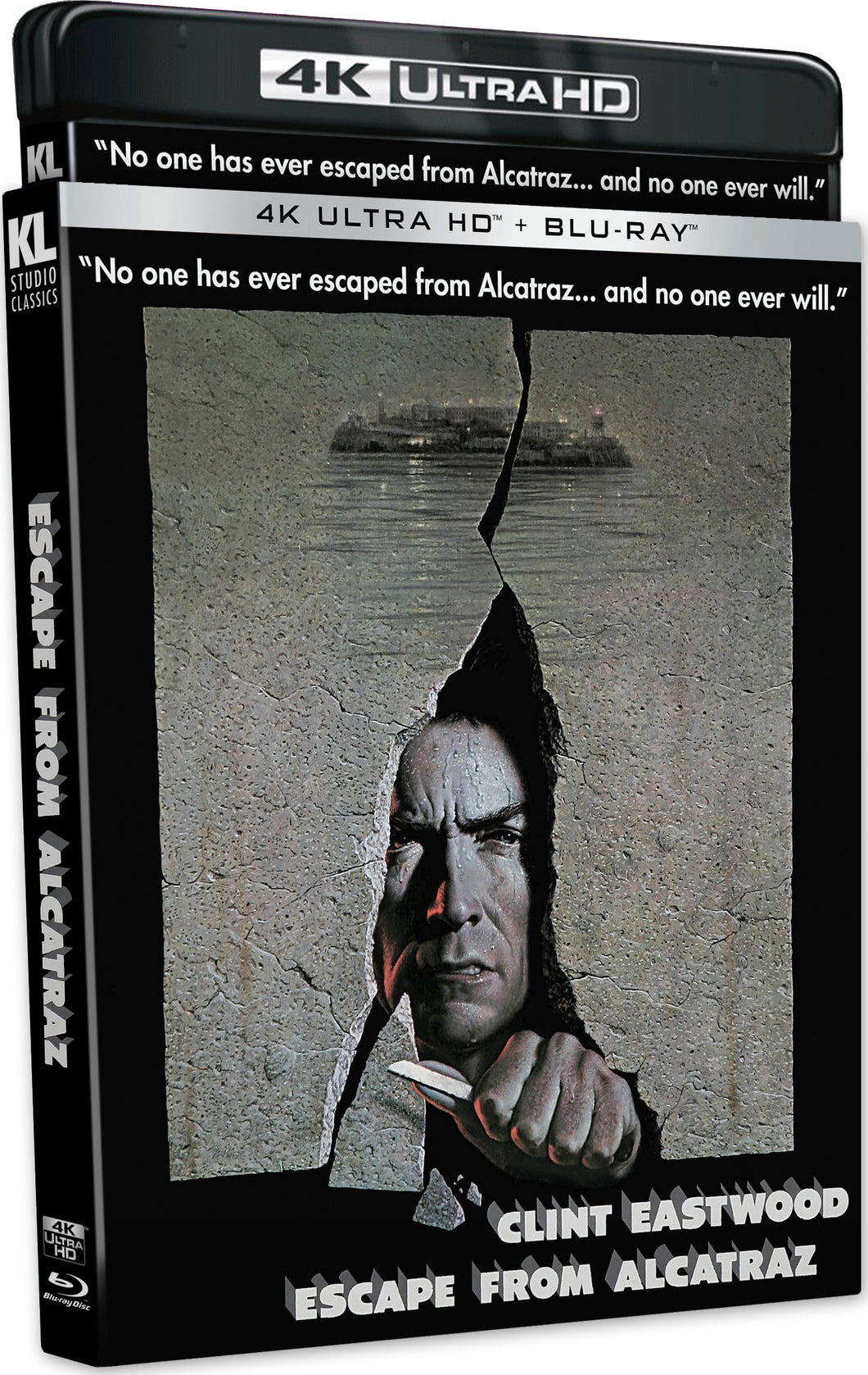 Escape from Alcatraz 4K (1979) de Don Siegel - front cover