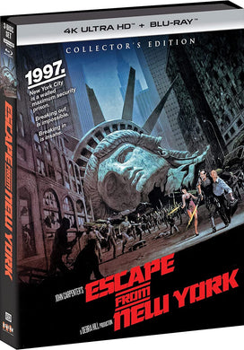 Escape from New York 4K (1981) de John Carpenter - front cover
