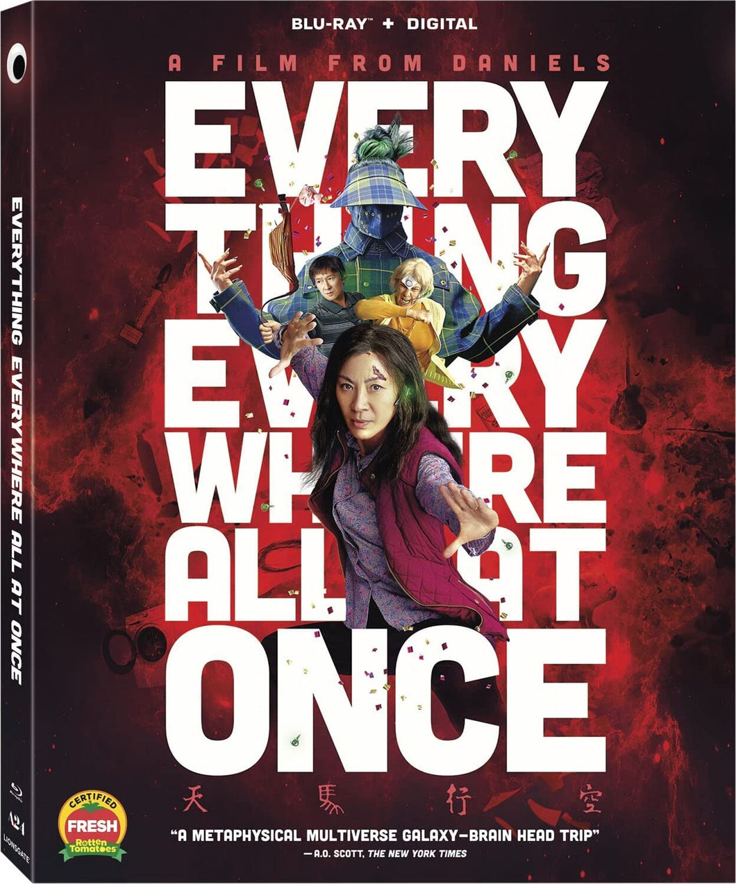 Everything Everywhere All at Once (2022) de Dan Kwan, Daniel Scheinert - front cover