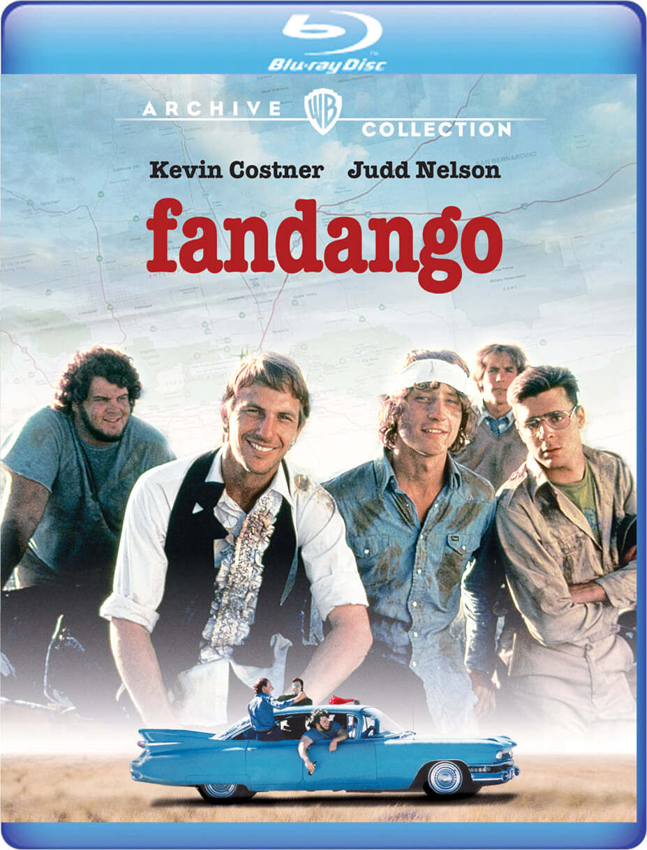 Fandango (1985) de Kevin Reynolds - front cover