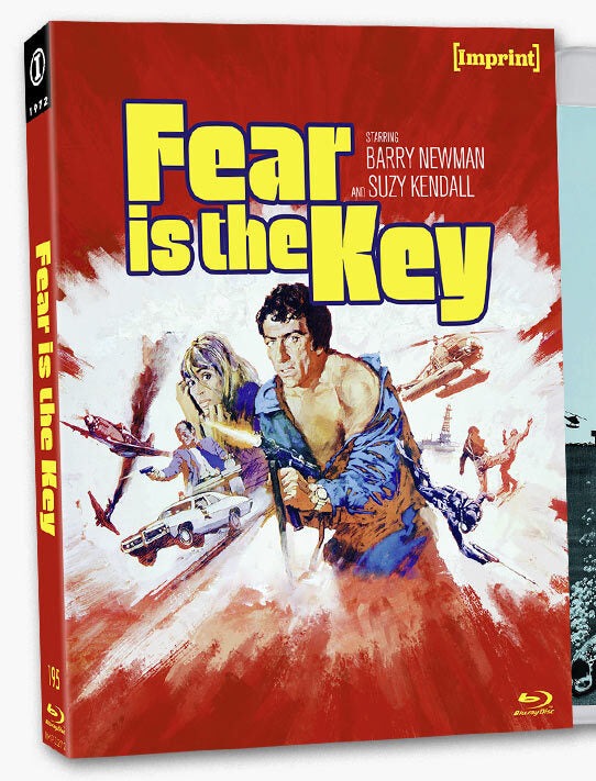 Fear Is the Key (1972) de Michael Tuchner - front cover