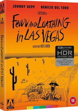 Fear and Loathing in Las Vegas 4K (1998) - front cover