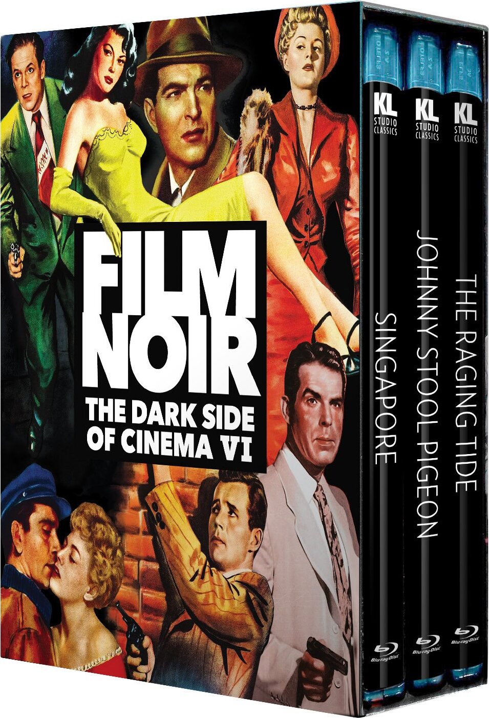 Film Noir: The Dark Side of Cinema VI (1947-1951) de George Sherman, William Castle - front cover