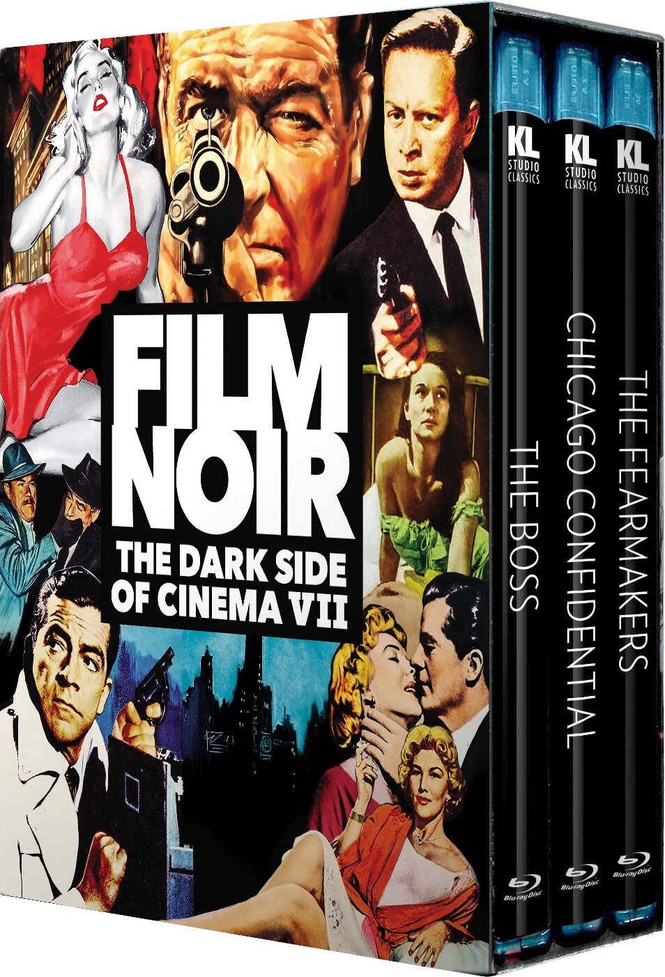 Film Noir: The Dark Side of Cinema VII (1956-1958) de Jacques Tourneur, Byron Haskin - front cover