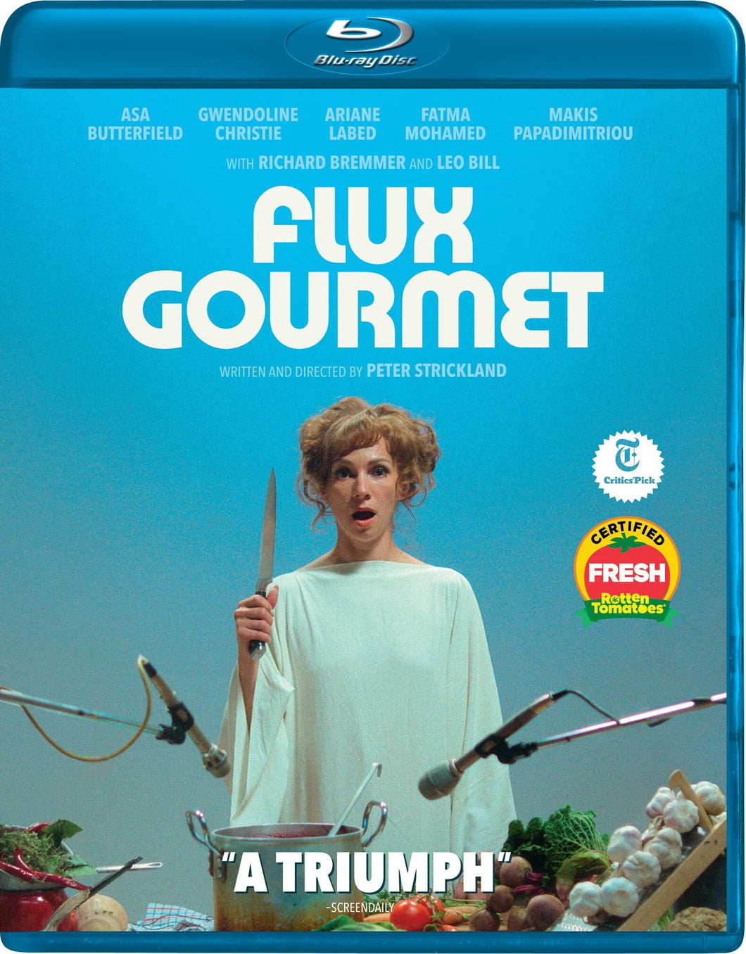 Flux Gourmet (2022) de Peter Strickland - front cover