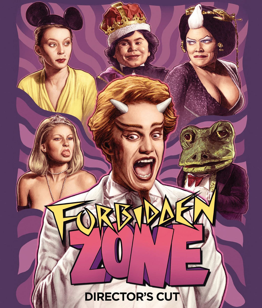 Forbidden Zone (1980) de Richard Elfman - front cover