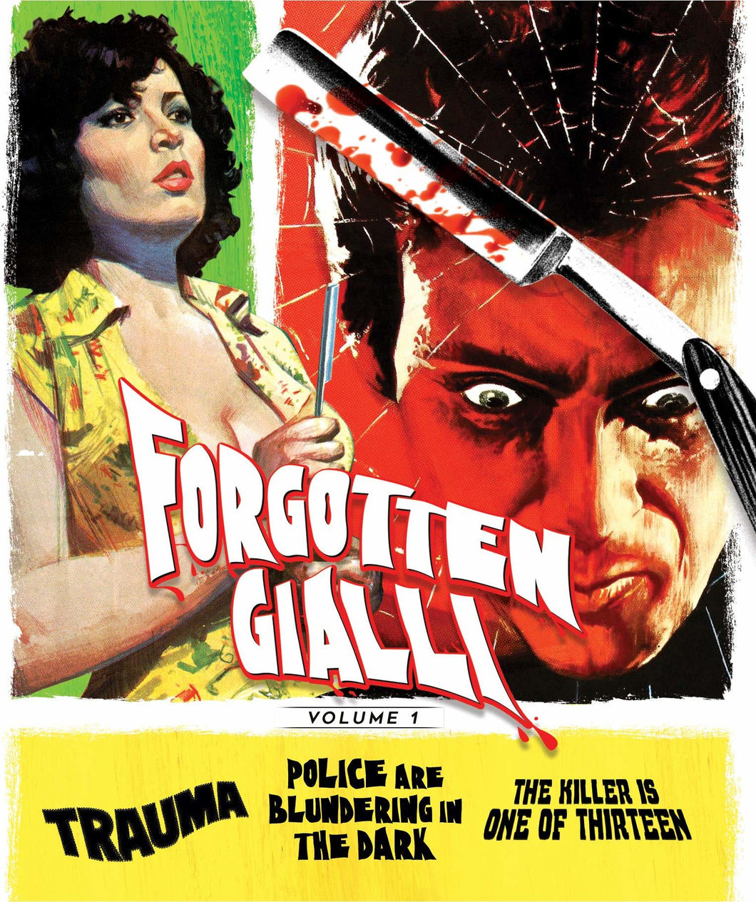 Forgotten Gialli Volume 1 (1975-1978) - front cover