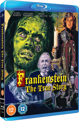 Frankenstein: The True Story (1973) de Jack Smight - front cover