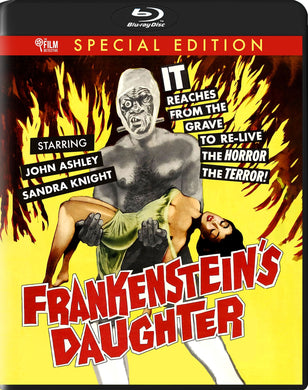 Frankenstein's Daughter (1958) de Richard E. Cunha - front cover