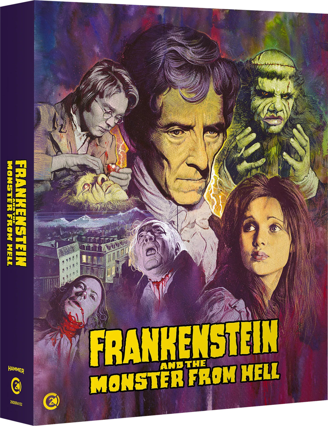 Frankenstein and the Monster from Hell (1974) de Terence Fisher - front cover