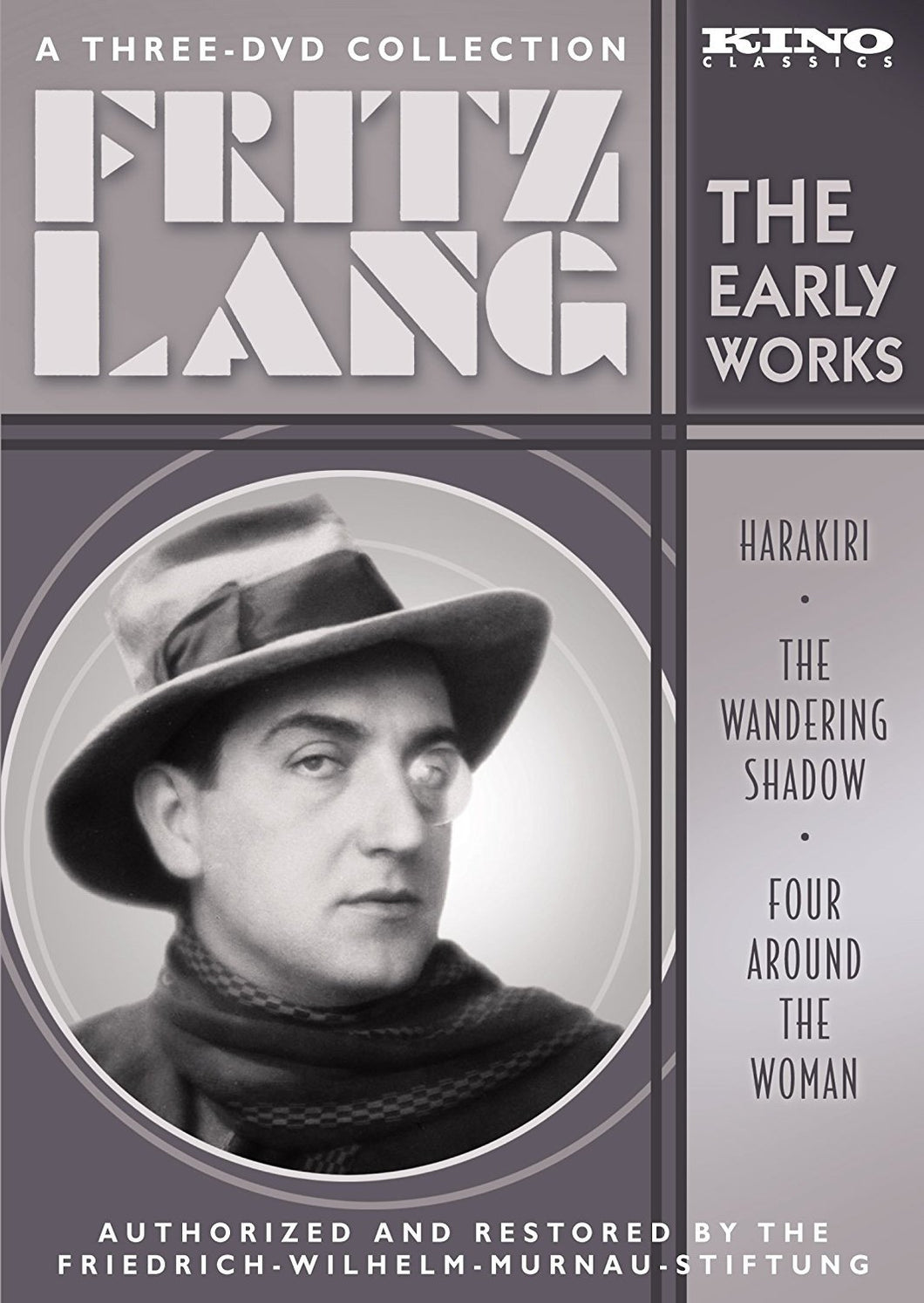 Fritz Lang The Early Works (1919-1921) - front cover