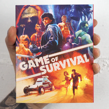 Load image into Gallery viewer, Game of Survival (avec fourreau) (1989) de Armand Gazarian - front cover
