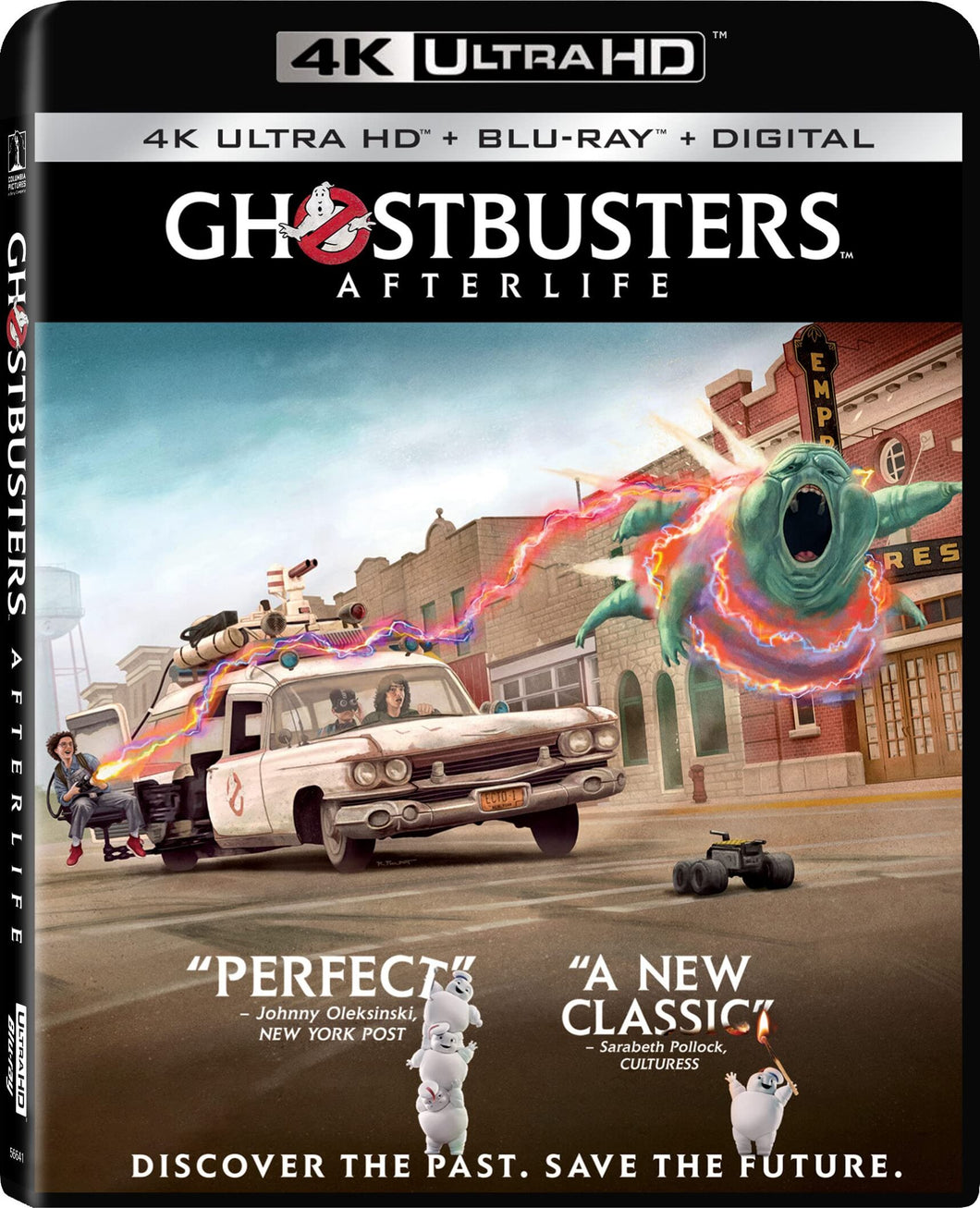 Ghostbusters: Afterlife 4K (2021) de Jason Reitman - front cover
