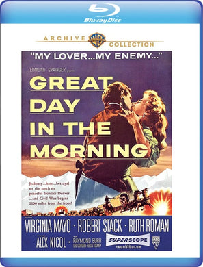 Great Day in the Morning (1956) de Jacques Tourneur - front cover
