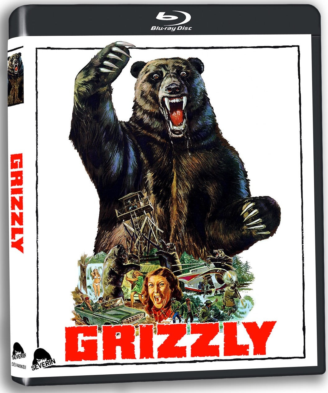 Grizzly (1976) de William Girdler - front cover