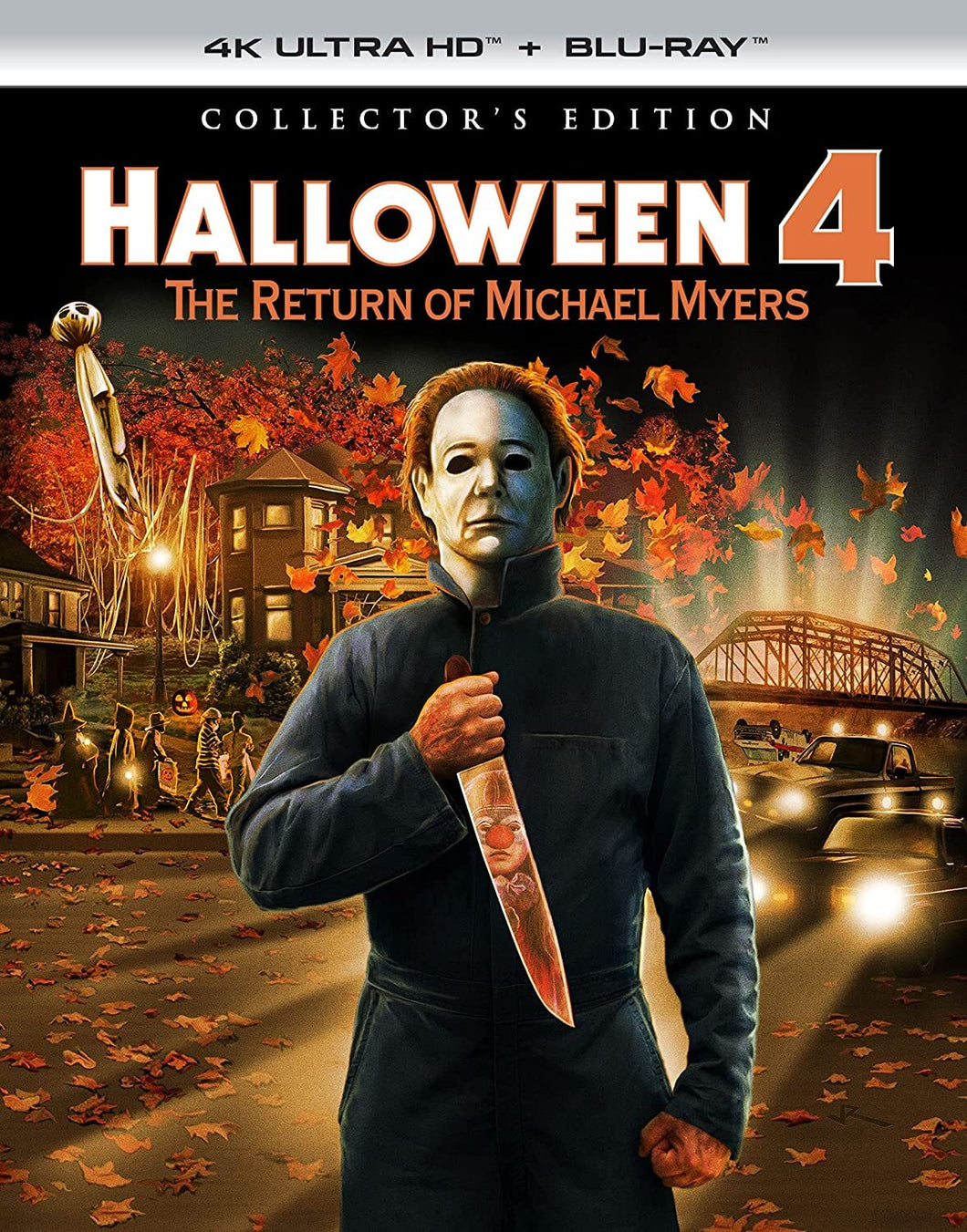 Halloween 4: The Return of Michael Myers 4K (1988) de Dwight H. Little - front cover